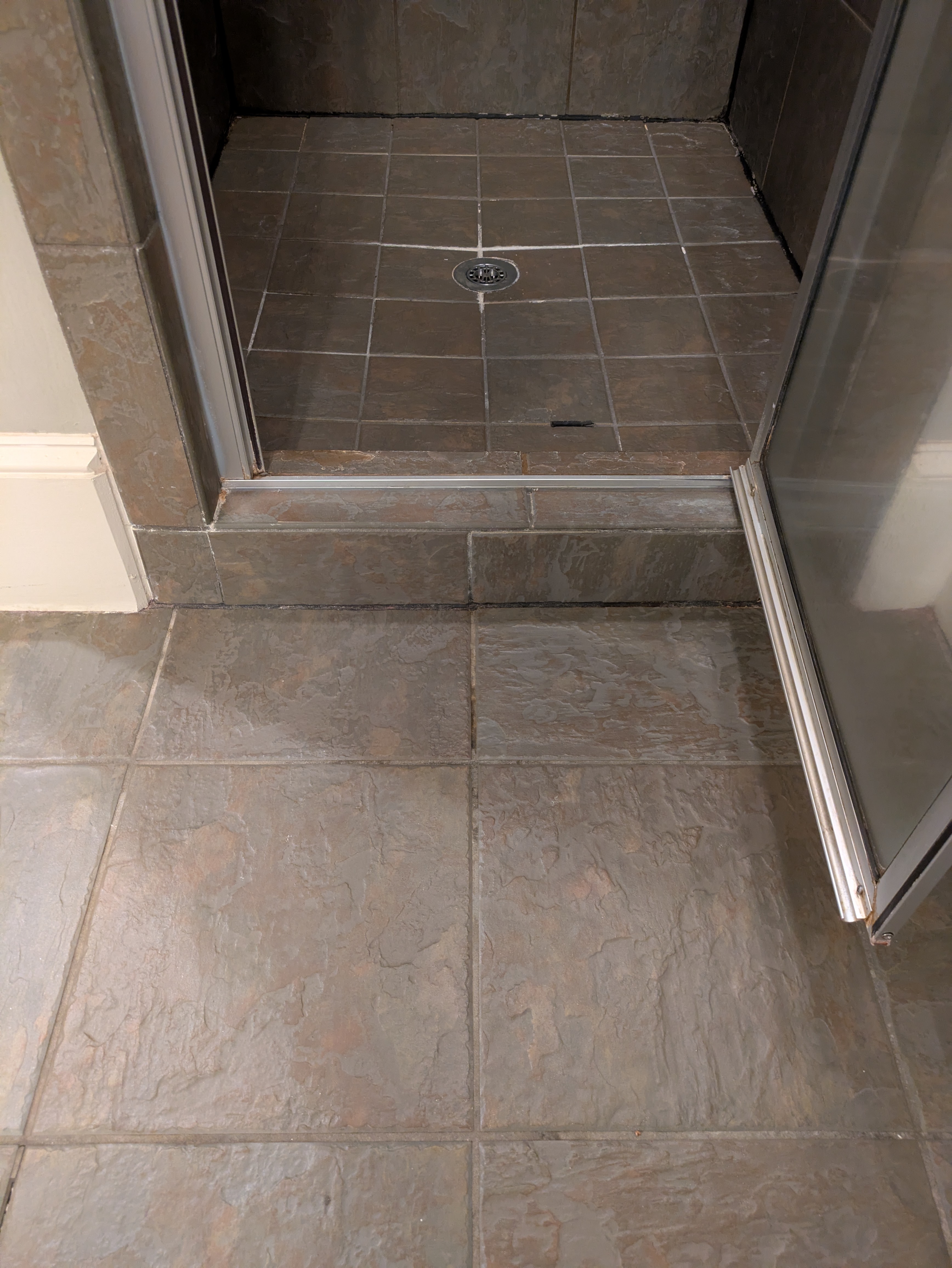 New white exterior trim boards installed in Normaltown